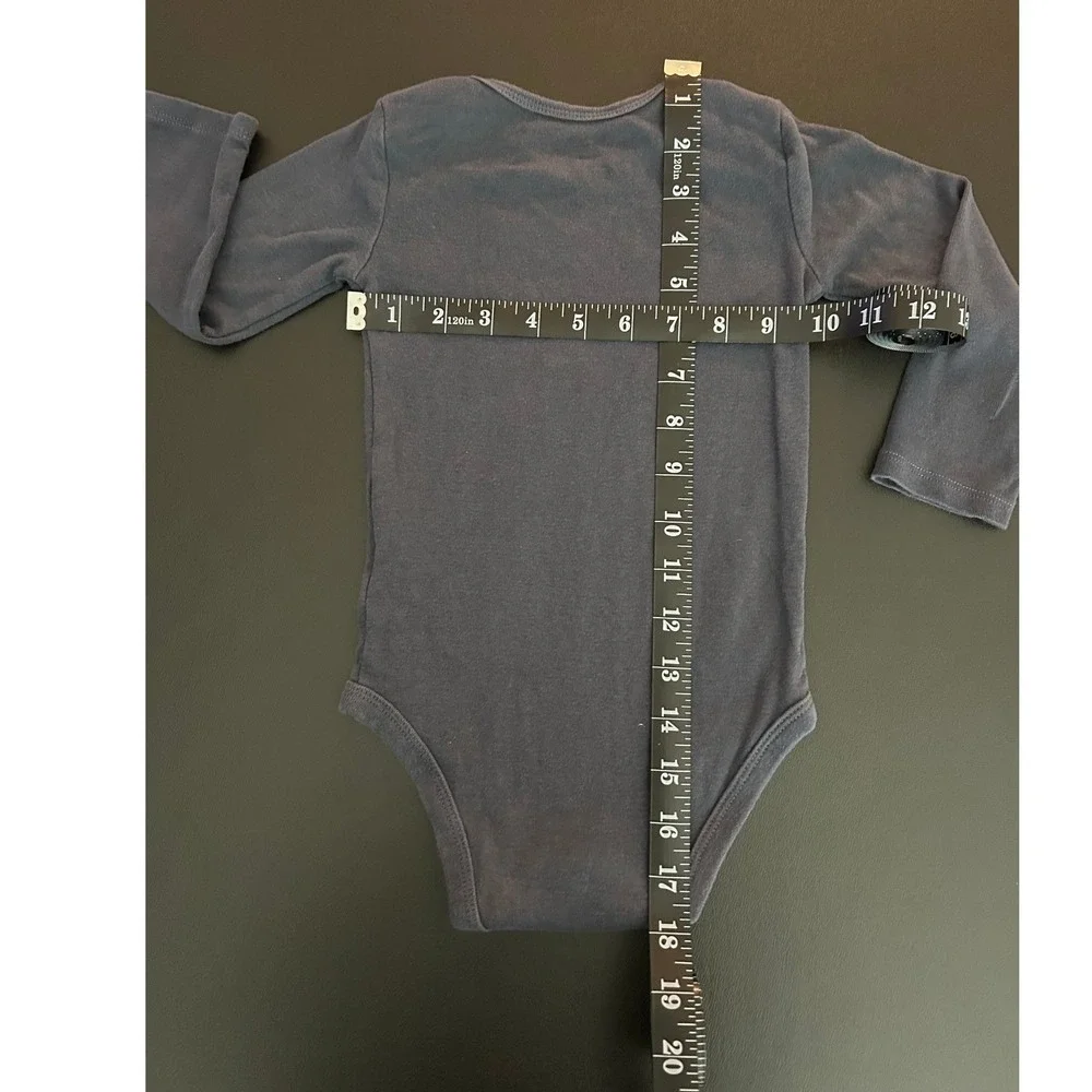 Simple Joys by Carters Baby Boys Gray Long Sleeve Bodice 24M GCL91382-IGP 1335